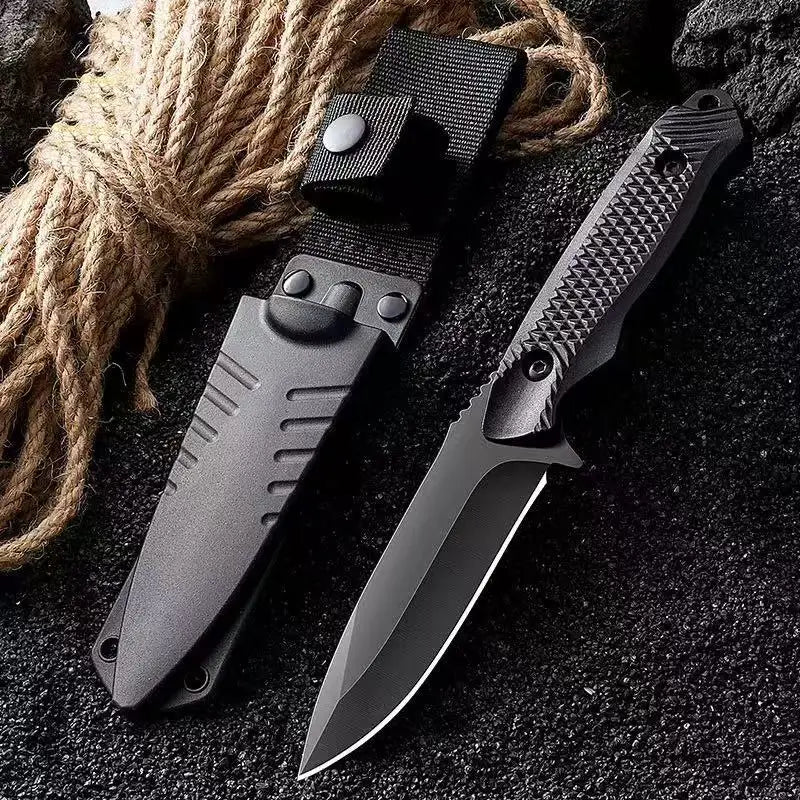 Outdoor Tactica Personal Defense Sharp Diving Utility High Hardness Integrated Dragon Bone Design Survival Tool