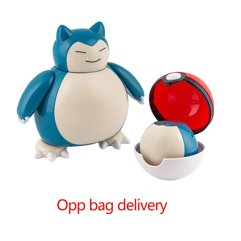 22 Kind Pokemon Ball Figure Pokeball Mewtwo Poke Pikachu Charizard Gyarados Venusaur Pawmi Quaxly Fuecoco Elf Toy Set Kids Gift