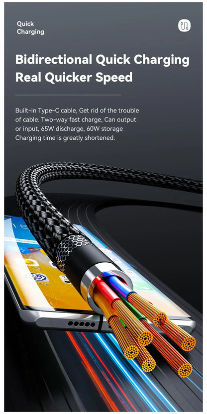 Essager PD100W USB C to Type C Cable Fast Charging Cable 90 Degree Elbow With Display For Iphone 15 Huawei Samsung Macbook Pro