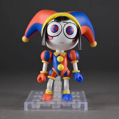 Amazing Digital Circus 2583 Pomni 2771 Jax Anime Action Figure Interchangeable Faces Hands Articulated Collectible Toy Gift