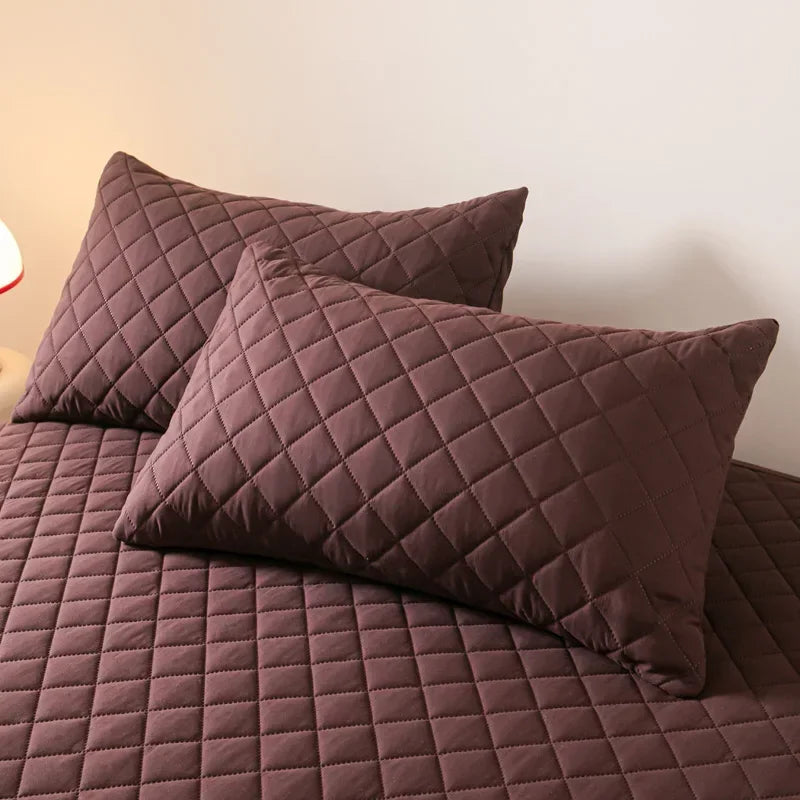 1 Pieces Waterproof Pillowcase Machine Washable Pillow Cover Bedroom Decor Suitable for With Children Just Pillowcase ,No Pillow