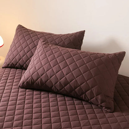 1 Pieces Waterproof Pillowcase Machine Washable Pillow Cover Bedroom Decor Suitable for With Children Just Pillowcase ,No Pillow