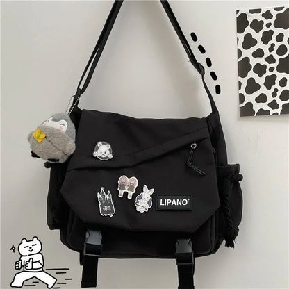 Popular Shoulder Bag Large Capacity Crossbody Bag Retro Workwear Postman Bags for Girls Handbags Fashion Casual rossbody Bags