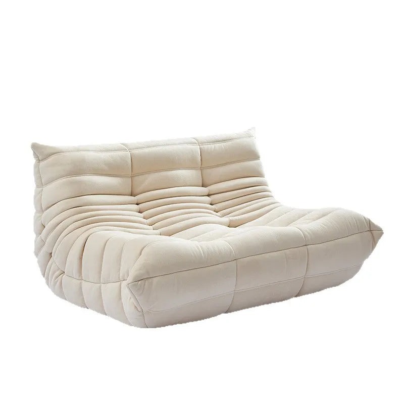 Ins Wind Caterpillar Fabric Sofa Chair Lazy Can Lie Down Living Room Bedroom Lazy Sofa Internet Celebrity Single Sofa