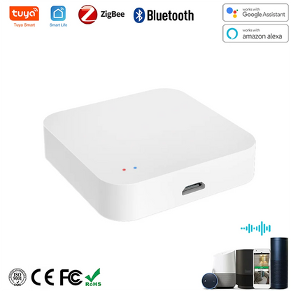 Tuya Zigbee Gateway HUB Wireless Smart Home Bridge Smart Life Remote Control Zigbee Protocol Works With Alexa Google Home