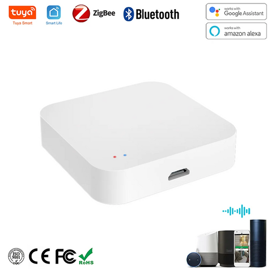 Tuya Zigbee Gateway HUB Wireless Smart Home Bridge Smart Life Remote Control Zigbee Protocol Works With Alexa Google Home