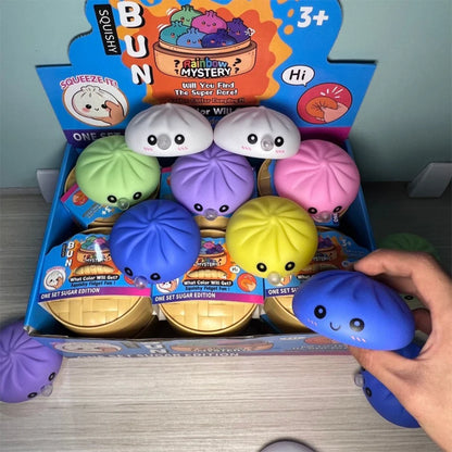 Trending blowing bubbles Toy, Soft Jelly Squeeze Stress Relief Fidget Toy, Relieve stress Sensory Need for Adults & Gift