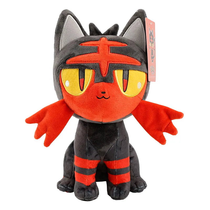 Original Pokemon Newest Plush Yamper Litten Emolga Stuffed Doll Sylveon Vulpix Gengar Plushies Pikachu Xmas Anime Mew Toys Gifts