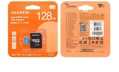 ADATA Micro SD Card 32GB 64GB 128GB 256GB A1 Memory Card C10 UHS-I High Speed Memory Card micro SDXC card with adapter for Phone
