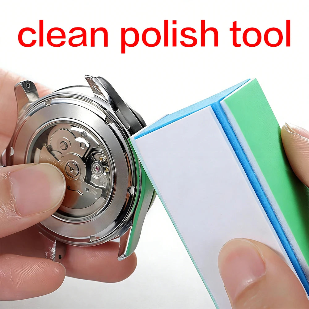 1/2/4pcs Watch Cleaner Rod 4-Sided Polishing Files Sanding Block Watchmaker's Clean Polish Tool for Wristwatch Parts
