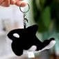 Seal Shark Whale Beluga Keychain Pendant Doll Mini Marine Animal Plush Keyring  Backpack Pendant Decor Kawaii Pendant Doll