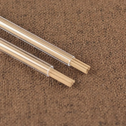 Portable Acrylic Incense Stick Tube Transparent with Detachable Airtight Lid Incense Holder Joss Stick Storage Tube