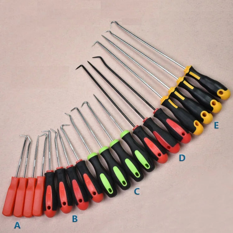 4Pcs/set Car Auto Vehicle Oil Seal Screwdrivers Set Car O-Ring Seal Gasket Puller Remover Pick Hooks Tools Car Remover Tools Kit