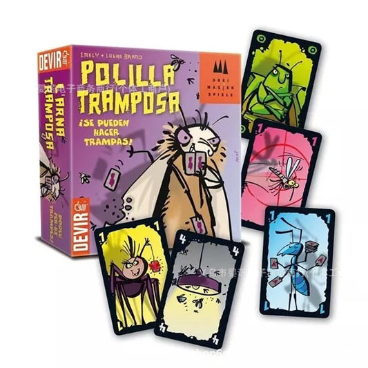 Mogel Motte Polilla Tramposa Card Game Devir-Game Cheating Moth /Royal Xiaoqiang Cheating Moth