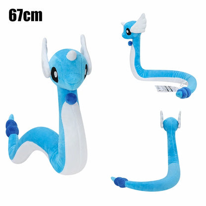 70 Styles Pokemon Plush Toys Kawaii Charizard Lucario Dragonair Rayquaza Gyarados Anime Soft Dolls Kids Birthday Christmas Gifts