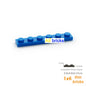 160pcs Compatible Assembles Particles Plate 3666 1x6 For Building Blocks Parts DIY Educationa