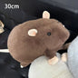 Cute 30/45/90cm Mouse Doll Cartoon Plush Flower Branch Rat Doll Soft Oversized Animal Figure Kids Gift Birthday