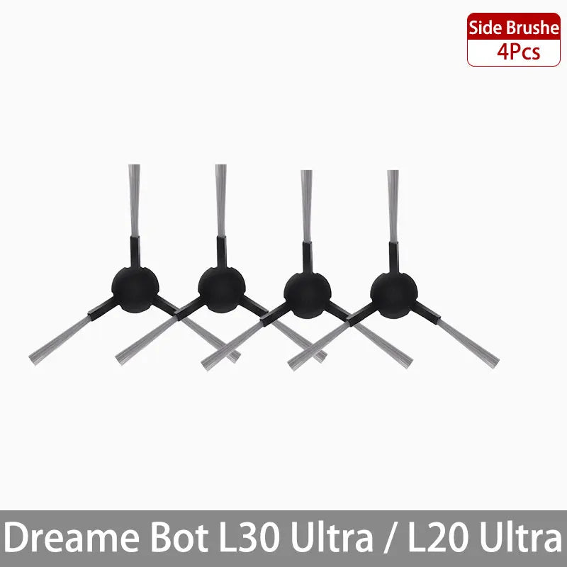 Dreame Bot L30 Ultra L20 Ultra Robot Vacuum Spare Parts Consumables Main Side Brush Hepa Filter Mop Cloth Dust Bag Accessories