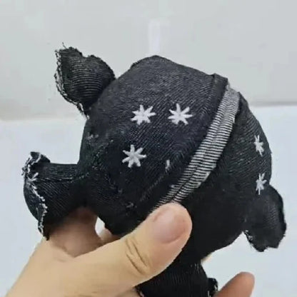 【In Stock】BTS Black Peripheral  Plush Keychain Coal Stove Keychain Pendant Plush Toy Kawaii Christmas Birthday Gift For Fans