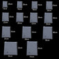 5/10pcs Travel Frosted Ziplock Bag PE Storage Bag Plastic Zipper Translucent Bag Ziplock Bag Packaging Bag