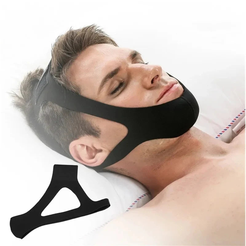 1/2/4pcs Anti Snoring Belt Triangular Chin Strap Mouth Guard Gifts for Women Men Better Breath Health Snore Bandage Sleep Aid