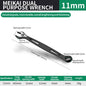 8mm-32mm Ratchet Wrench Dual-purpose Metric Setdouble Offset Ring Spanner Universal Spanner For Car Repair Hand Tool