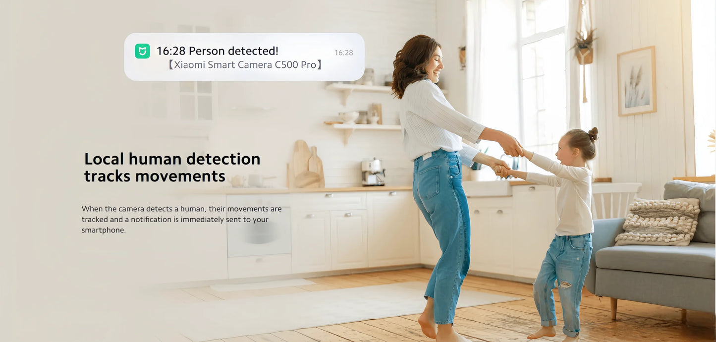 Xiaomi Smart Camera 3 Pro PTZ 5MP 3K Ultra Low Light Full Color HDR 2.4G/5G WiFi Bluetooth Mesh Gateway AI Detection 360° Home