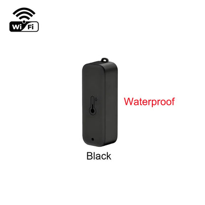 TUYA Wifi/Zigbee Waterproof Temperature And Humidity Sensor Outdoor Smart Life Thermometer Hygrometer Detection For Garden Home