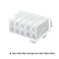 Transparent Plastic Box Screw Compartment Box Jewelry Earring Display Case Container Clear Terminal Organizer Tool Storage boxes