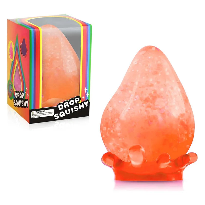 Soft And Big Water Drops Pinch Simulation Dream Water Drop Slow Rebound Pinch Ornament Office Relaxation Pinch Ornaments