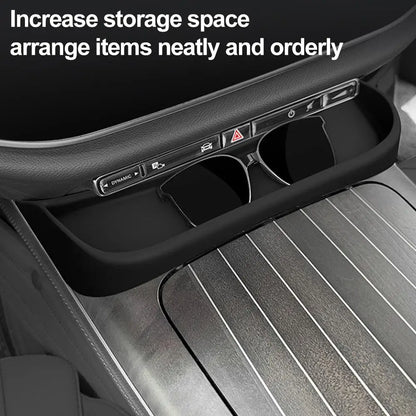 For Mercedes Mercedes E-Class E260L E300L Central Control Storage Box Anti-slip Car Storage Box Car Interior Modification
