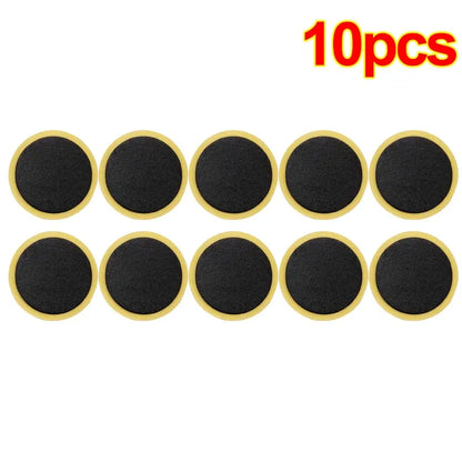 30/20/10PCS Bicycle Glue-free Tire Patches Tool Quick Repairing Tyre Protection Patch Adhesive Quick Drying Bike Accessories