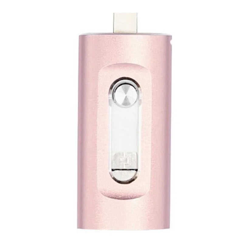 4-in-1 USB 3.0 External Flash Drive for iPhone & Type-C & Android & PC, Easy Backup and File Transfer, Photo Stick Memory Stick
