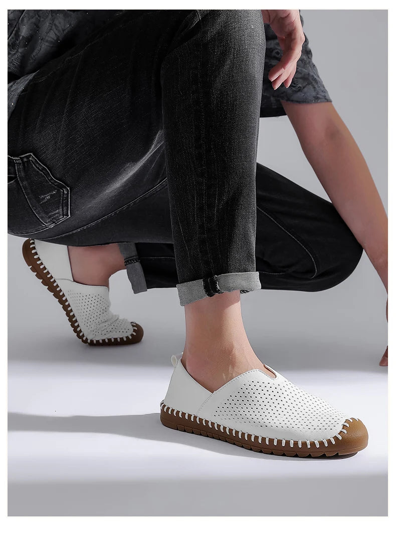 Men Shoes Handmade Casual Loafers Casual Shoes New Summer 2025 Loafers Men Zapatos De Hombre Tenis Masculino summer shoe for man