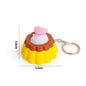 Turtle Keycap Keychain Cartoon Animals Keyboard Clicker Fidgets Click Anti-stress Pendant Charms Keyrings Birthday Gifts 키캡