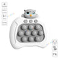 Electronic Pop Light Up Game Handle Toys for Children Adults Fidget Anti Stress Relief Toys Chases Light Game Console Xmas Gifts