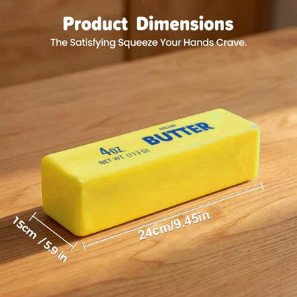 Giant Jumbo Big Butter Stick Slow Rising Fidget Toy Giant Butters Sticks Moist Squeeze Toy for Adults Kids Autism Girls Gifts
