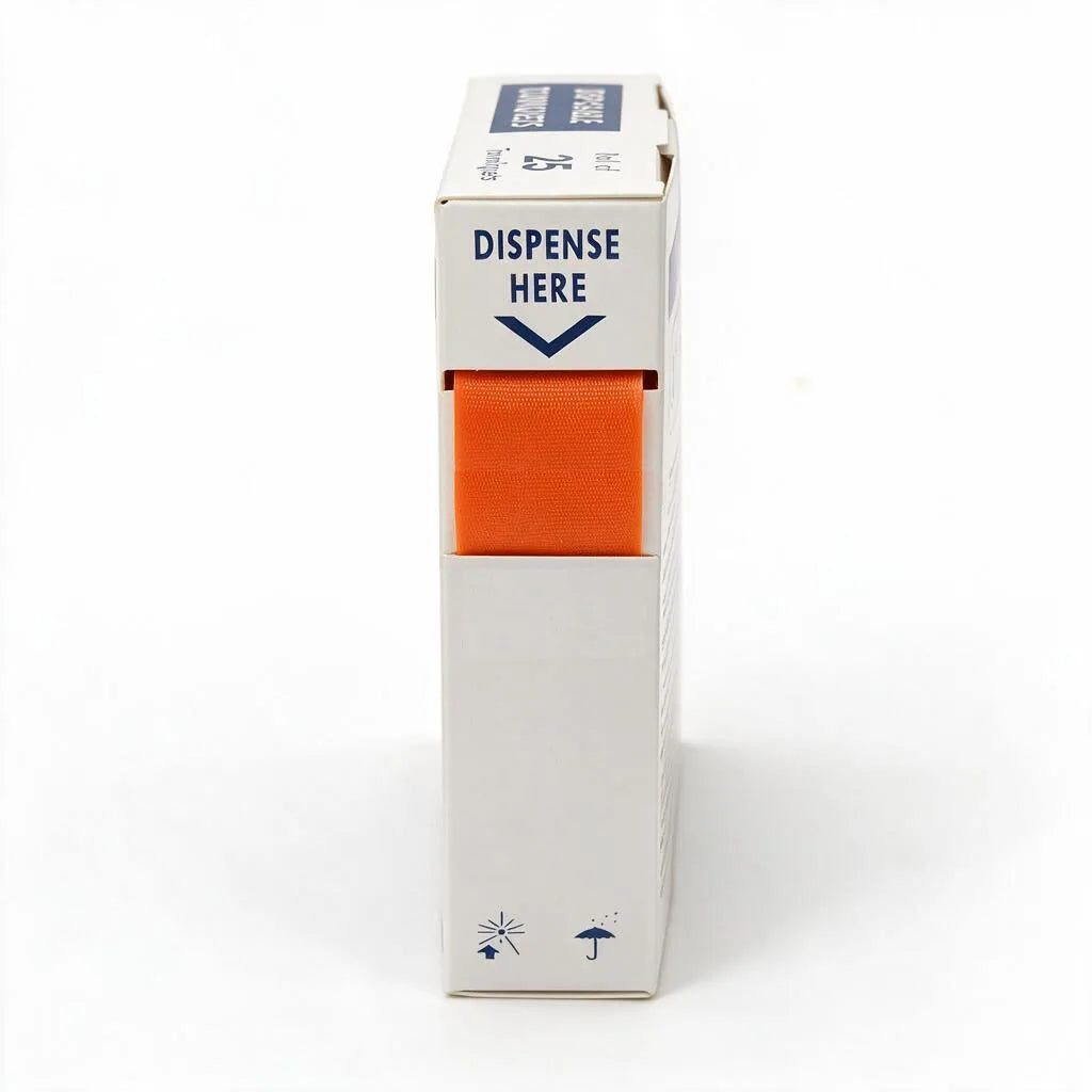 Free Shipping 25pcs/box Multi-color Available 2.5cm*45cm Disposable Tournique First-Aid TPE Medical Necessities Tourniquet Strap