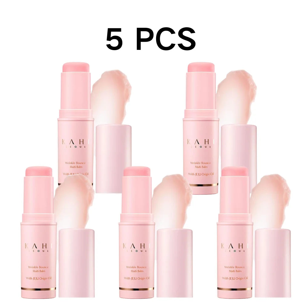 KAHI Anti Wrinkle Collagen Face Spray Collagen Pink Stick Wrinkle Bounce Balm Multi Cream Reduces Fine Lines Mist Skin Care