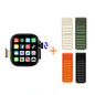 CD12 Smart Watch +1/4pcs Straps AMOLED 4G LTE smart watch with 180 ° rotary camera GPS WiFi SIM card slot health monitoring