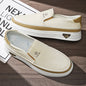 Men's Loafers for Spring, Large Size, Round-Toe Men's Moccasins, Slip-On Casual Shoes, Simple and Lightweight