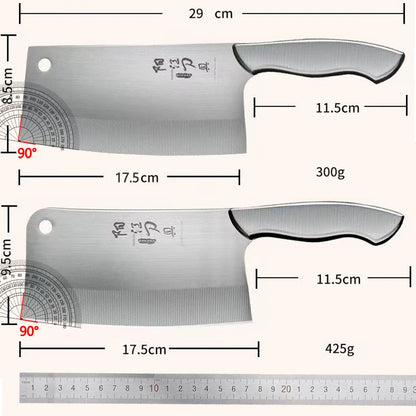Professional Kitchen knife Stainless steel Slicing knife Heavy-duty Bone Chopping knife Durable tool for home and commercial use
