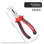 Electric Wire Pliers Large Opening Sharp Multifunction Tool for Cutting Twisting Gripping Metal Wires Heavy Duty Industrial Tool