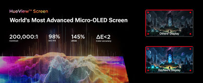 TCL RayNeo Air 4 /Air 4 PRO /Air 3S/2S Inteligentne okulary AR 201-calowy Micro OLED 3D HD Prywatne Kino do telefonu, komputera, konsoli do gier