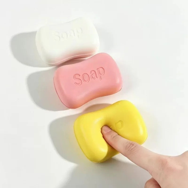 Super Simulated Soap Squishy Sensory Toy Non-Toxic Squeeze Slow Rebound Stress Relief for Adults Office Desk Decompression Toy