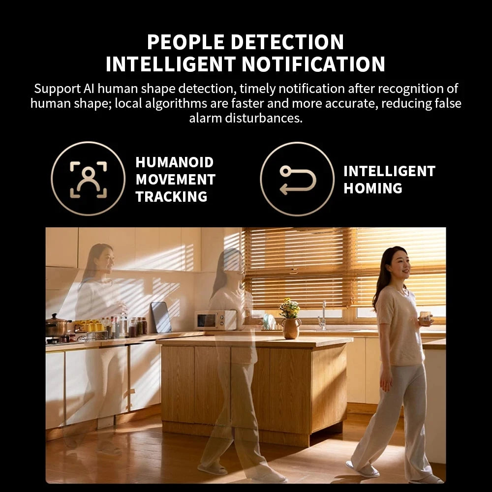 Xiaomi C700 Smart Camera 4K Ultra HD 8MP AI Human Tracking Low-Light Full Color Night Vision Mobile Surveillance