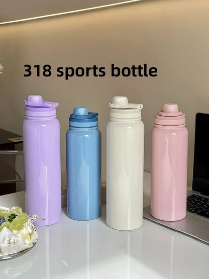 Thermos Bottle Car Insulated Flask Water Tumbler for Outdoor Sports Travel Vacuum Flasks Stainless Steel Thermal Cup