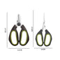 Gardening Scissors Pruning Shears, Florist Snips for Plants Flowers, Stainless Steel Blade, Grafting Trimming Tool for Garden