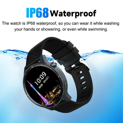 Inteligentny zegarek LIGE dla kobiet i mężczyzn, z połączeniami Bluetooth, sportowa bransoletka fitness, zdrowie kobiet, dynamiczna tarcza 3D, smartwatch damski, nowość 2026
