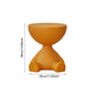 Creative Side End Table Flat Head Bedside Table Household Sofa Side Rack Bedroom Balcony Movable Mini Table Small Apartment Tea